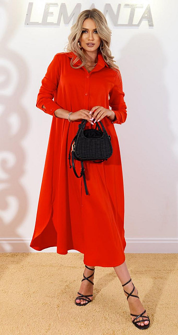 Шовкове плаття сорочка (46) Київ - фото 4