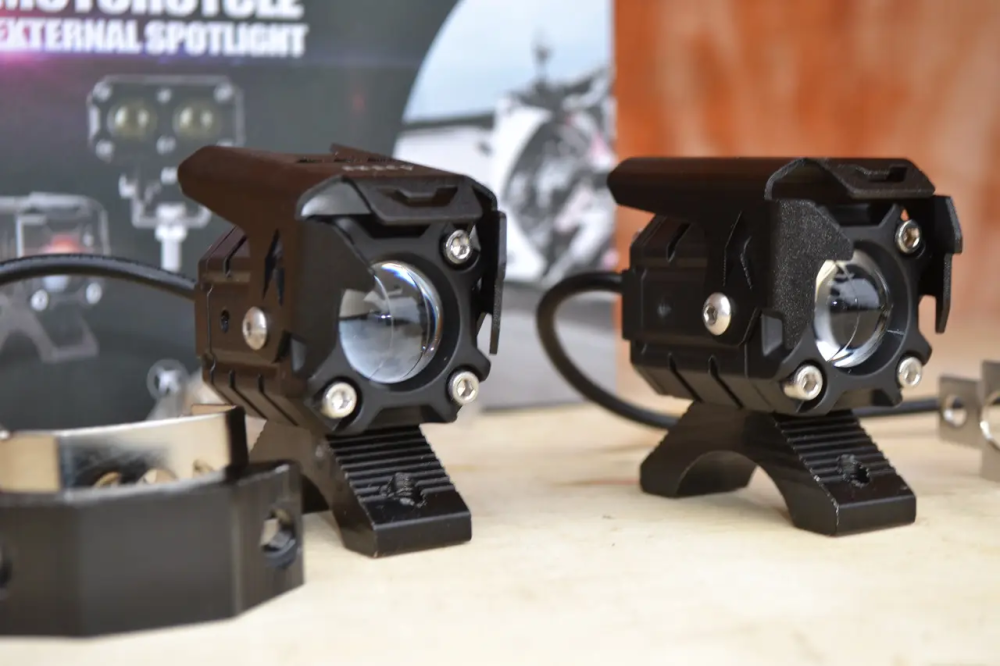 Додаткова світлодіодна LED-фара 35 Вт два режими світла (Дальній +Ближний Жовтий + Білий) Лінзована Рівне - фото 3