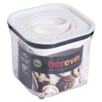 Пищевой контейнер Herevin Canister-Vacuum Lid-White вакумна кришка 0.7 л (161213-004) Винница - изображение 1