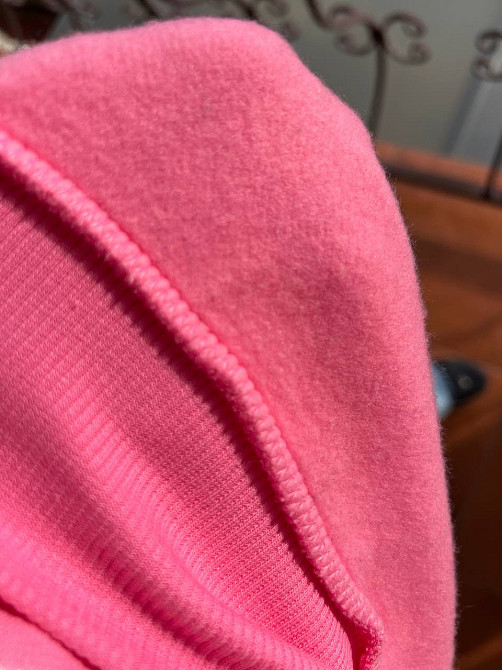 Свитшот женский OLIVIA 2479 широкий оверсайз утепленный вышивка рисунок one size, розовый, one size Киев - изображение 11