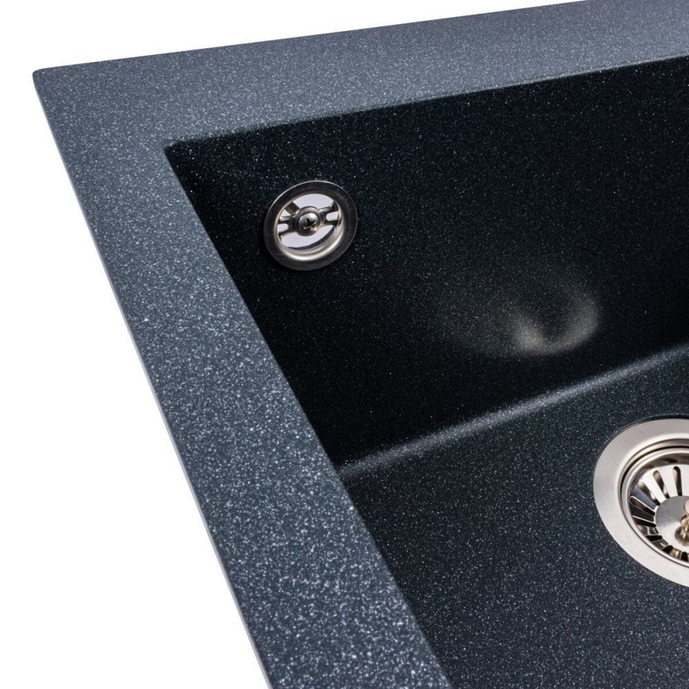 VALESO Гранітна мийка VALESO GALAX 5050 матова Антрацит Киев - изображение 4