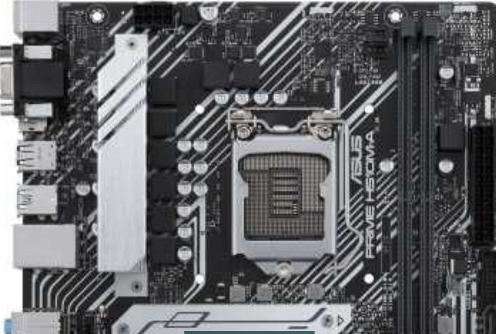 Материнская Плата ASUS Prime H510M-A + i310100f. Киев - изображение 2