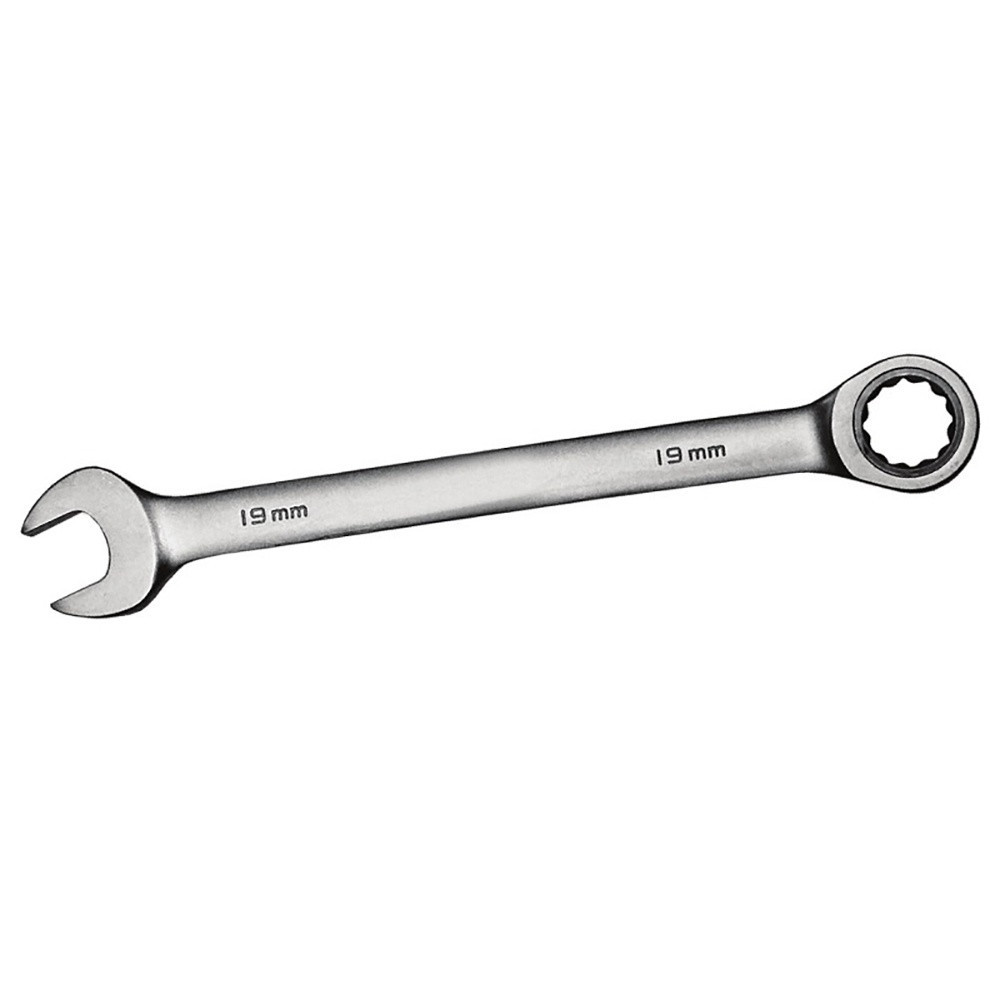 Ключ рожково-накидный трещеточный 21мм CrV polished SIGMA (6022211) Ровно - изображение 1