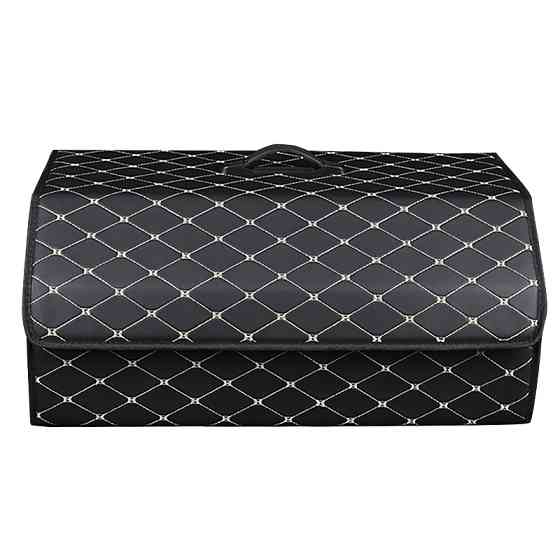 Автомобильный органайзер XY0-52 Black-Gold компактный вместительный два отдела для хранения на магнитах с ручкой 55*31*29 см Киев