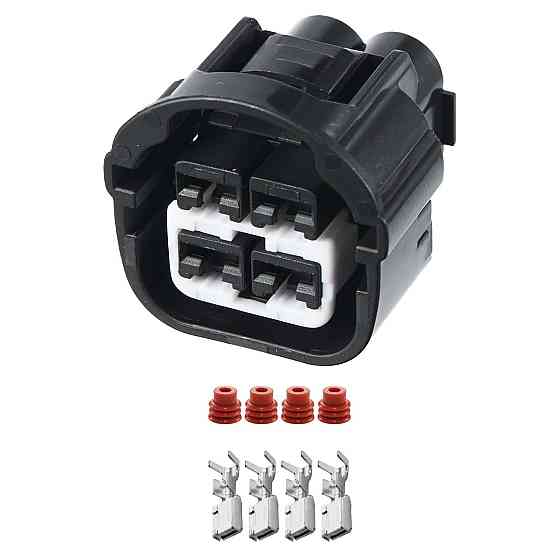 Разъем коннектор 4-кон., YAZAKI Япония универс., Моторный отсек, Lexus, Toyota 40680 Киев