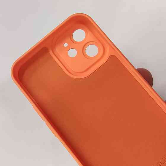 Чехол Silicone Case FULL CAMERA Iphone 12mini Orange Київ