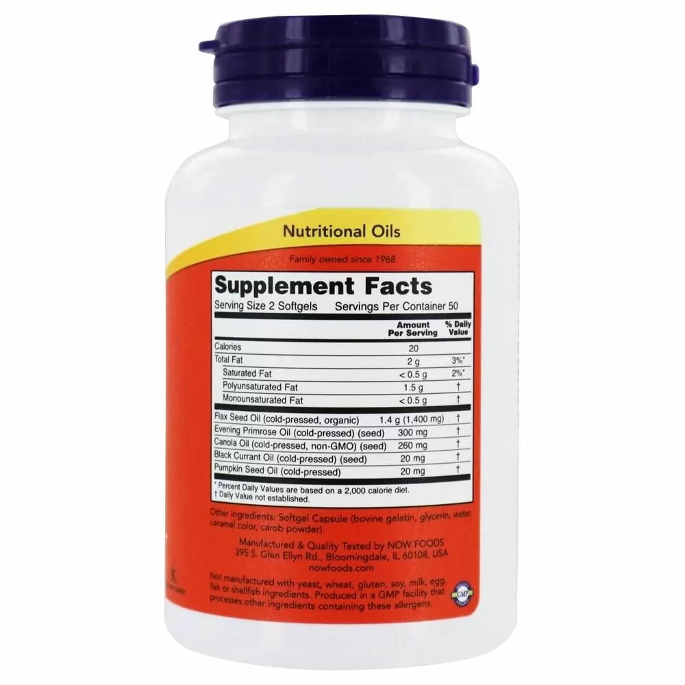 Омега 3-6-9 (Omega 3-6-9) 1000 мг 100 капсул Київ - фото 2