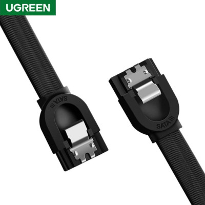 Кабель для передачі даних SATA 3 Data Cable 0.5m US217 Black Ugreen (30796) Вінниця - фото 4