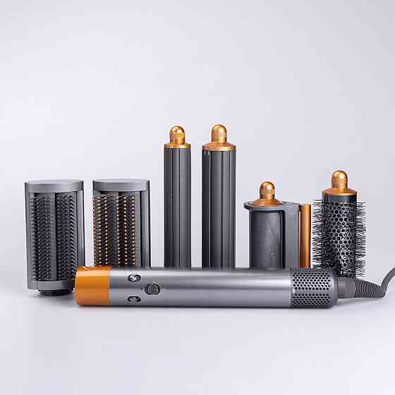 Мультистайлер для волос Airwrap Complete Long 6 насадок, серый X9G Киев