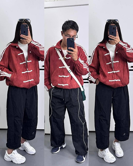 Унісекс оверсайз стильний бомбер із замші турецький замш Бордо Одеса - фото 1