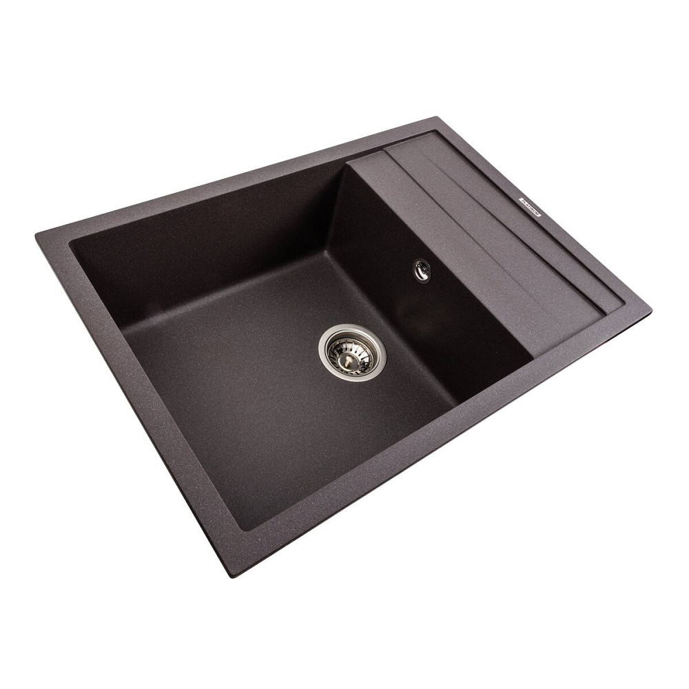 Кухонна мийка гранітна матова 7050 CASCADA Platinum Гренадін Коломыя - изображение 3