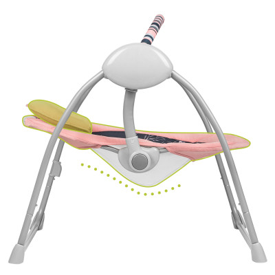 Крісло-гойдалка Lionelo Ruben Pink baby (LO-RUBEN RUBEN PINK BABY) Вінниця - фото 4