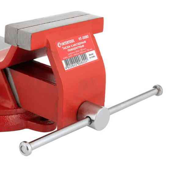 Лещата слюсарні поворотні, 100 мм, 4,05 кг INTERTOOL HT-0080 Киев