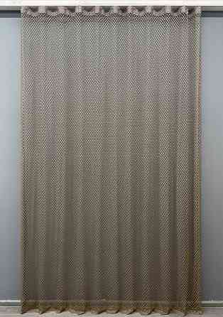 Тюль VR-Textil 1881т Гипюр Коричневый 300х270 см (42-0837) Киев
