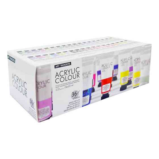 Набір акрилових фарб "Art ranger" 32KRFEA3622-2, 36 кольорів, по 22 мл Вінниця