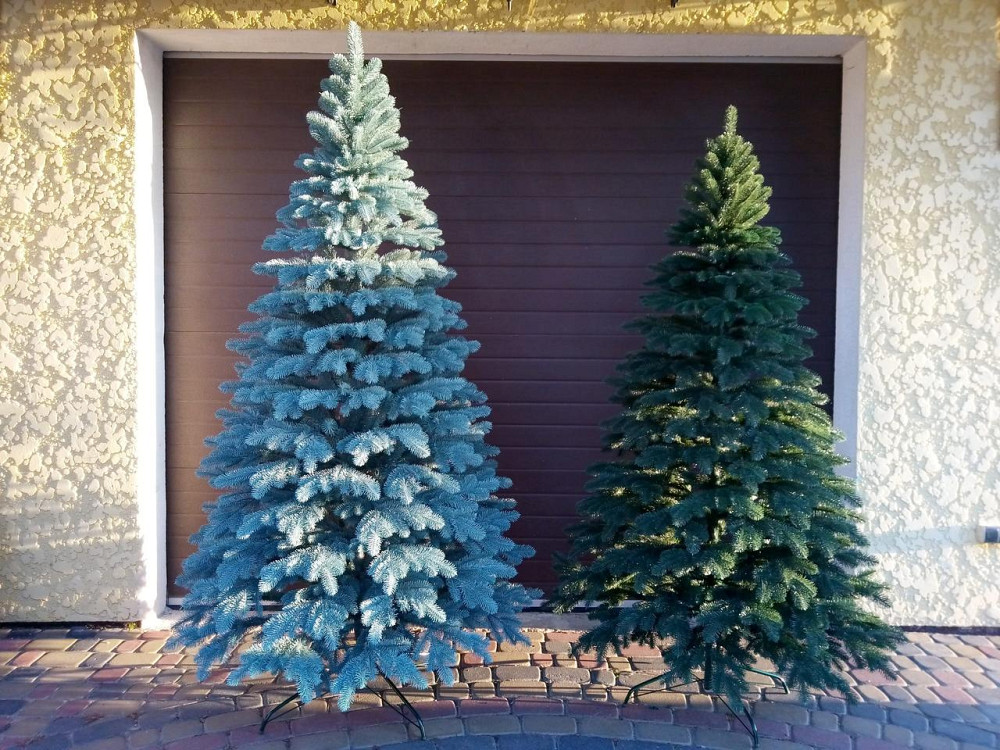 Елка искусственная новогодняя «Литая Элитная» голубая 1.5 / 1.8 / 2.1 / 2.3 / 2.5 м Киев - изображение 6