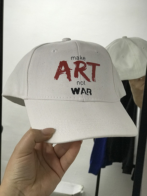 Кепка/ Бейсболка універсальна "make ART not war". Чернівці - фото 1