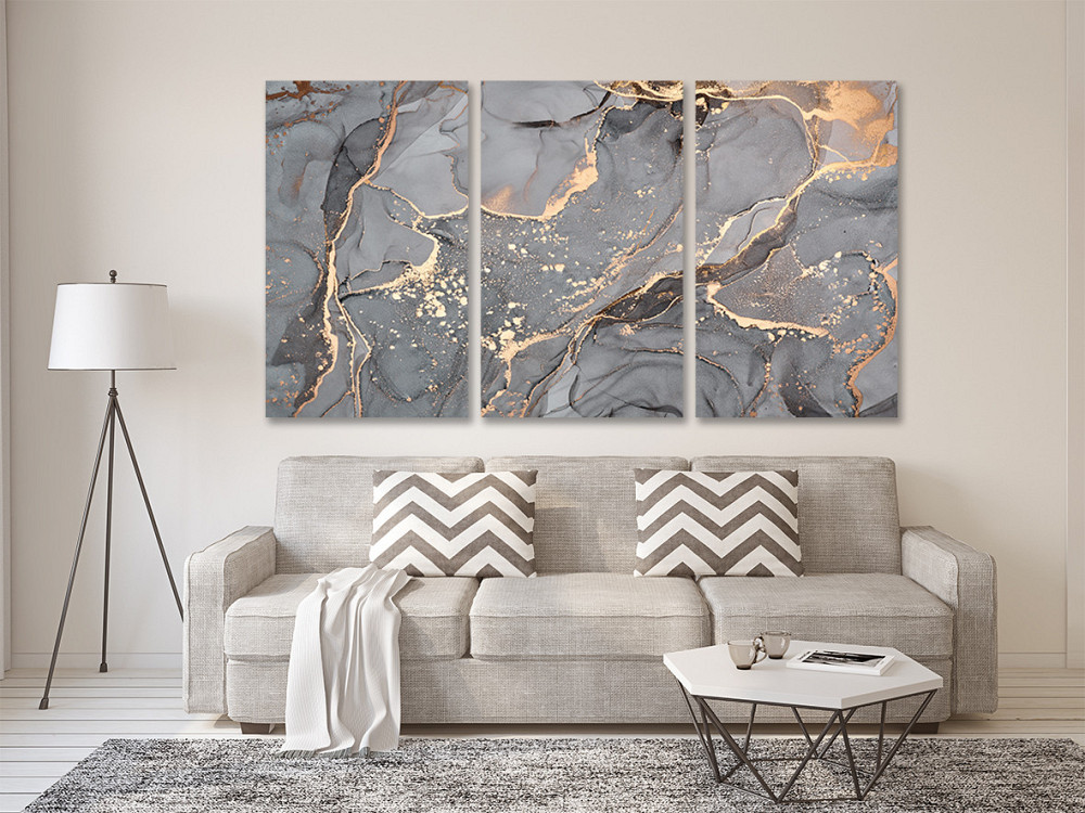 Модульная картина в гостиную / спальню Абстракція Art-615_3_А Киев - изображение 2