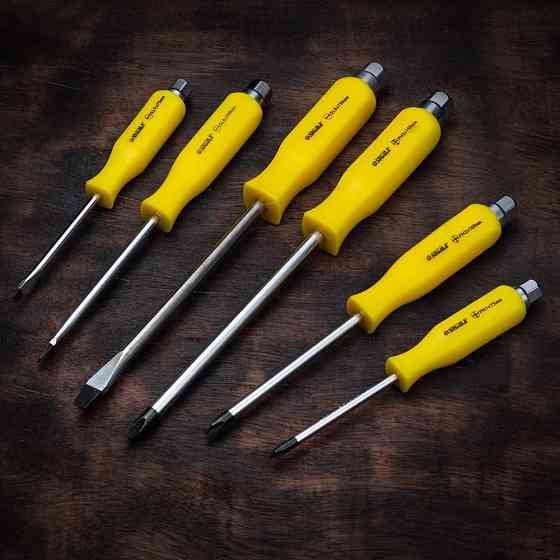 Набор отверток ударных под ключ 6шт CrV SIGMA (4001141) Киев