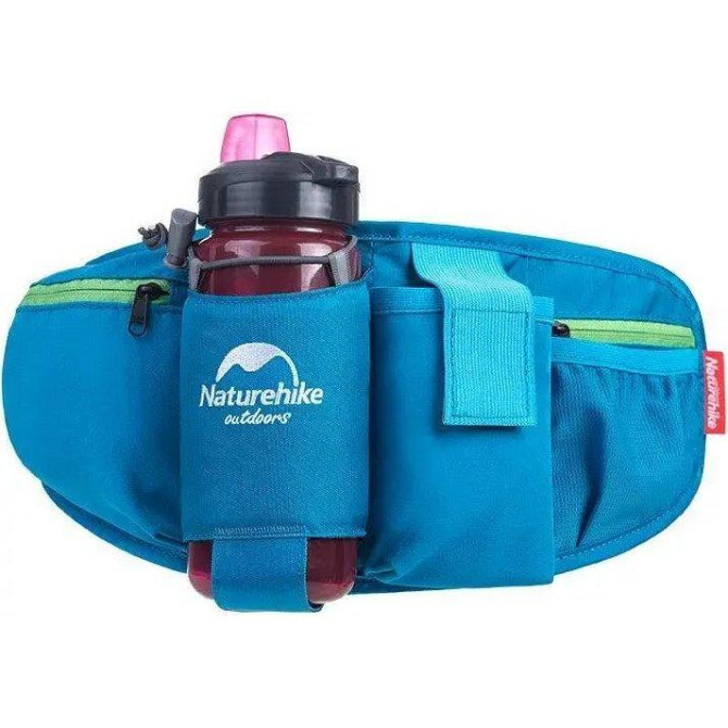 Сумка на пояс Naturehike Phone & bottle Updated 5 л, NH17E001-B, блакитна Київ - фото 2