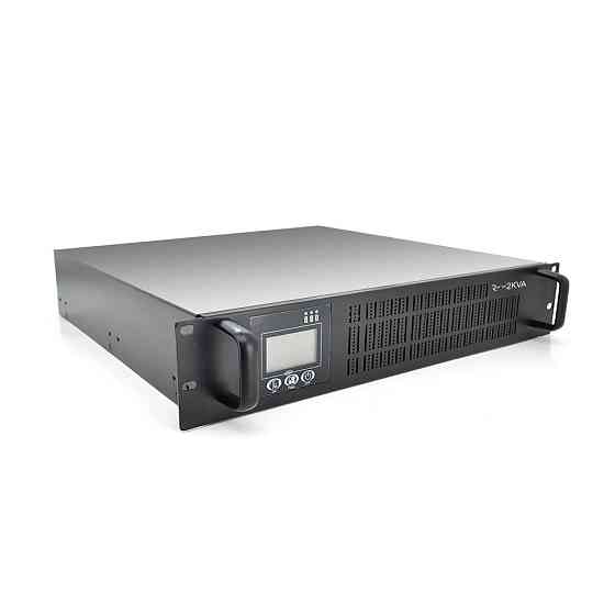 ДБЖ з правильною синусоїдою ONLINE Ritar RT-2KS-LCD, RACK 2000VA(1800Вт), 72В, Вбудована батарея 12V 7,5Ahх6шт Київ