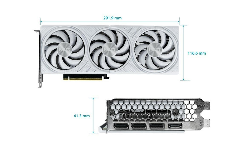 Відеокарта GF RTX 5070 12 GB GDDR7 White OC Palit (NE75070U19K9-GB2050W) ( 13341 ) Харьков - изображение 1