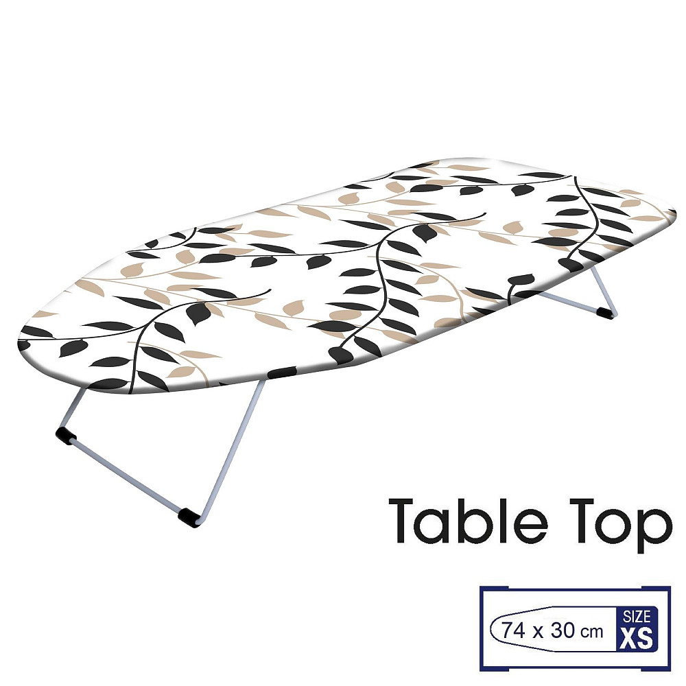 Гладильная доска Casa Si Table Top 73x30 White/Black Leaves (CS95159P168) Київ - фото 1