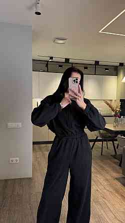 Жіночий повсякденний теплий комбінезон з фліса Одеса