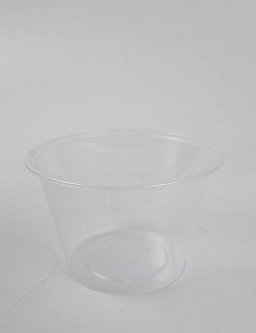 Супниця прозора 350 мл PP (міска) D125 герметичного типу (50 шт.) Харків - фото 1