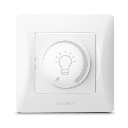 BINERA білий Вимикач диммерний 200W Videx Житомир