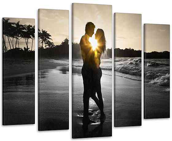 Модульна картина Пара на пляжі Art-217_5 Київ