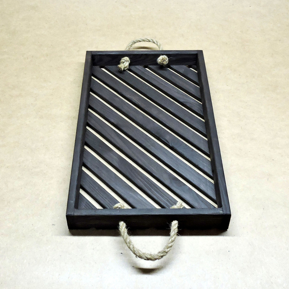 Піднос дерев'яний "Ломмел" венге Миколаїв - фото 5