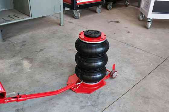 Домкрат 3,5т (135-420мм) підкатний пневматичний 6-12bar,Ø270мм Одеса