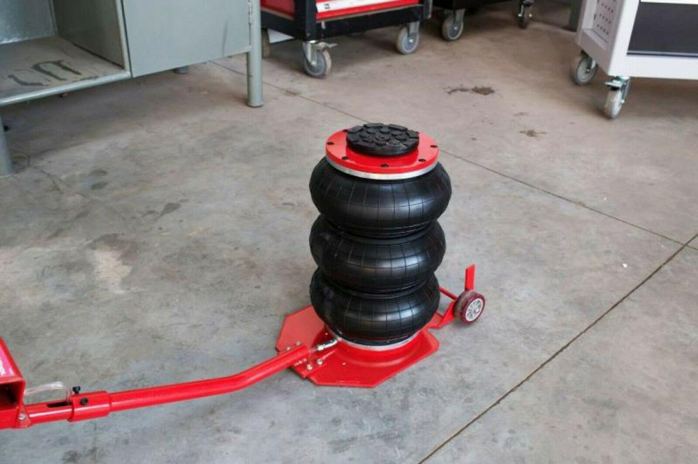 Домкрат 3,5т (135-420мм) підкатний пневматичний 6-12bar,Ø270мм Одеса - фото 3
