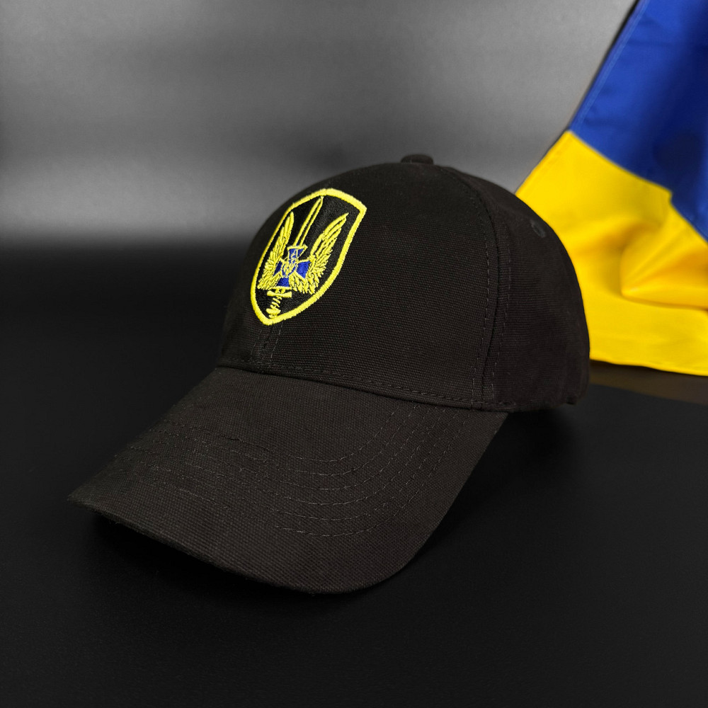 Бейсболка (кепка) ЦСО "Альфа" СБУ (канвас) чорний Запоріжжя - фото 1