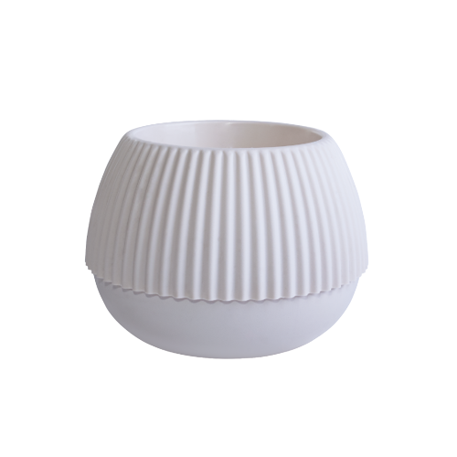 Вазон Бохо 10см біла троянда Алеана Житомир - фото 2