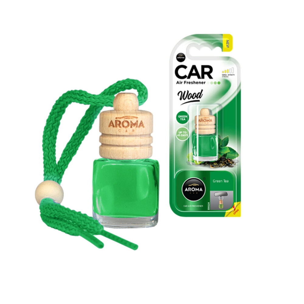 Ароматизатор Aroma Car Wood Green Tea, 6ml рідкий Київ - фото 1