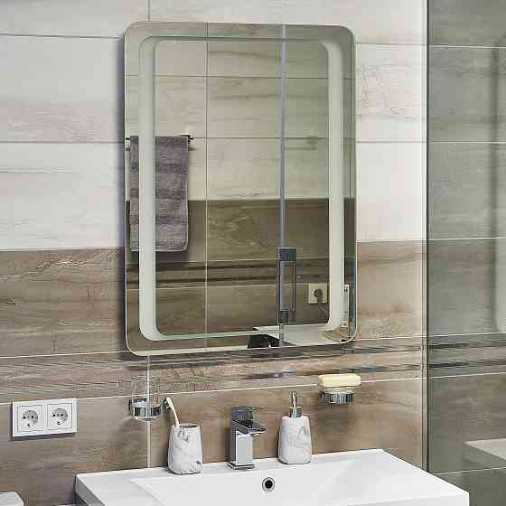 Дзеркало UNIO MRR-02 SQR-RA 600 x 800 mm LED FL Тернопіль
