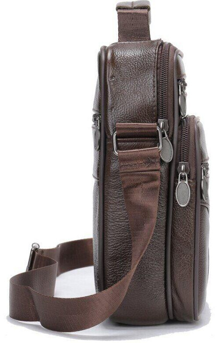 Мессенджер чоловічий на одне відділення 20246 Vintage Коричневий Київ - фото 8
