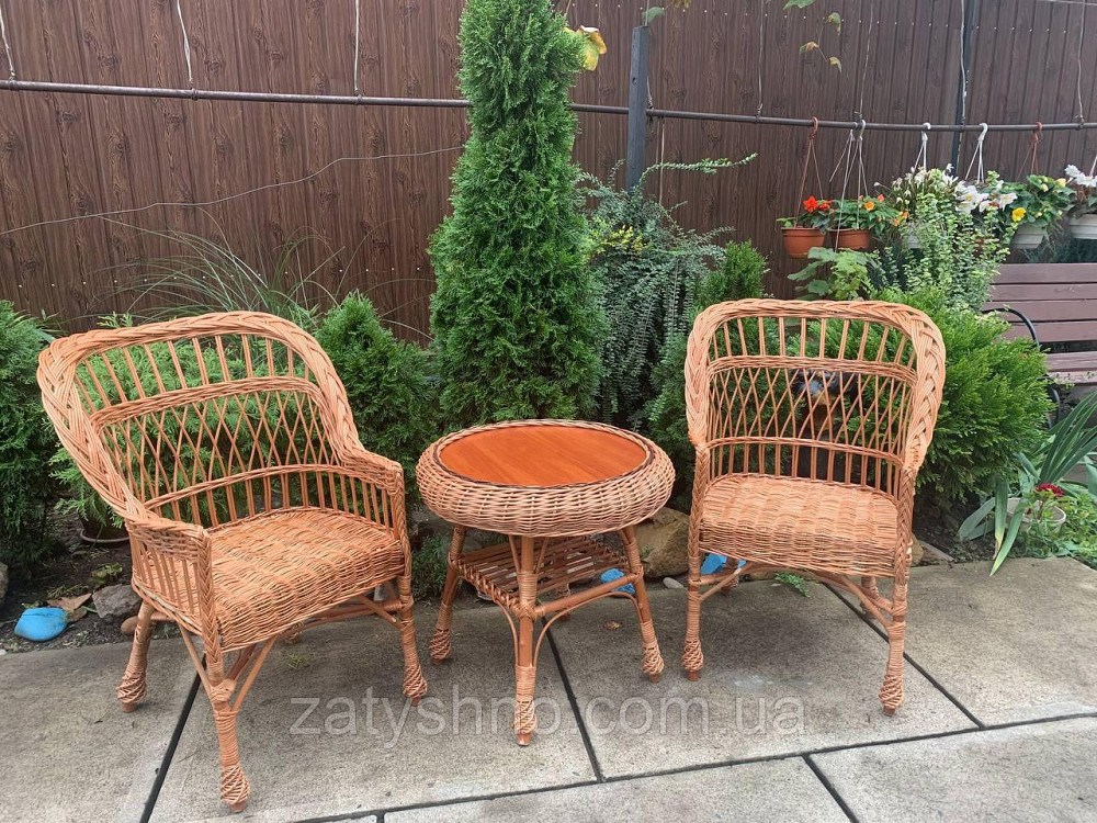 Плетеная мебель, набор Киев - изображение 7