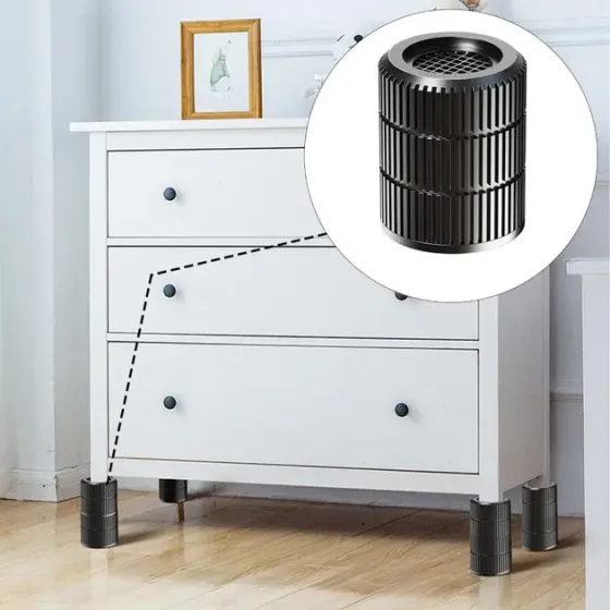 Подставки под стиральную машину антивибрационные для холодильника и другой мебели 4 шт. 7,5х3,5х6 см Коломия