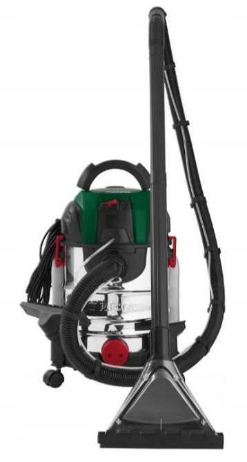 Пилосос промисловий 20 літрів для сухого та вологого прибирання Parkside (PWS 20 C2) 1600 Вт Нововолинськ - фото 4