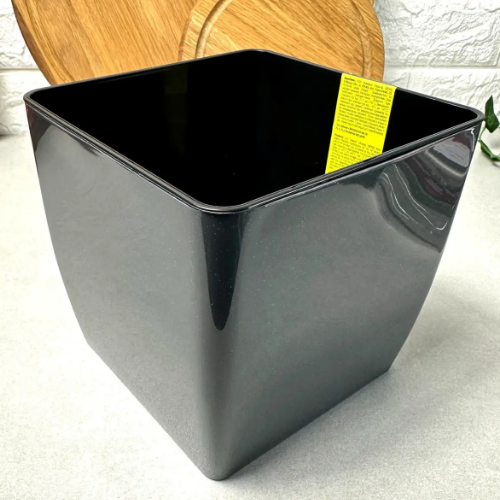 Вазон Квадро 27*27*26см низький граніт Алеана Житомир - фото 3