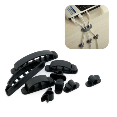 Держатель для кабеля Extradigital CC-926 Cable Clips, Black (KBC1711) Винница - изображение 8