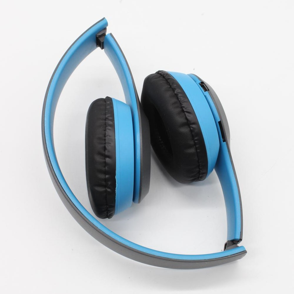 Бездротові Bluetooth-навушники з мікрофоном і Mp3 плеєром, P47, Синій/Стереогарнітура/Накладні навушники блютуз Київ - фото 7