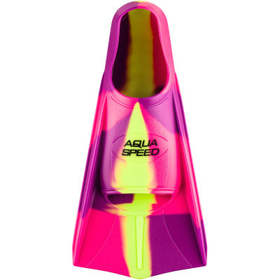 Ласти Aqua Speed Training Fins 137-93 7933 рожевий, фіолетовий, жовтий 37-38 (5908217679338) Вінниця - фото 2