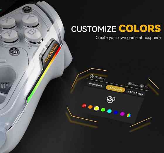 Беспроводной геймпад Manba One с дисплеем, RGB-подсветкой и док-стан. Харьков
