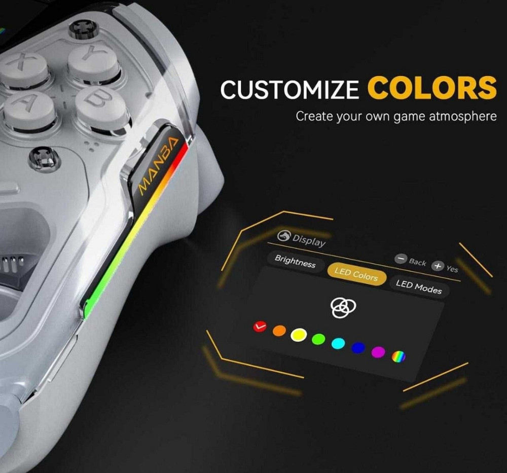 Беспроводной геймпад Manba One с дисплеем, RGB-подсветкой и док-стан. Харьков - изображение 5