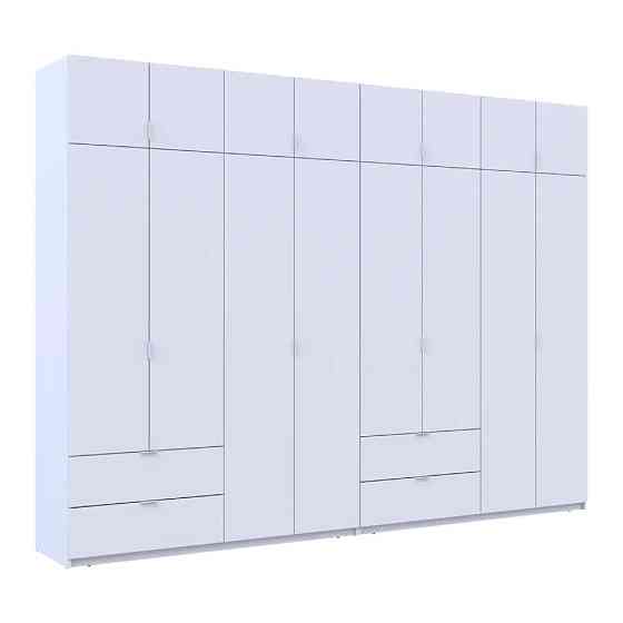 Шкаф для одежды Doros Лукас Белый 4+4 ДСП 320х50х240 DRS-011690 (42005126) Днепр