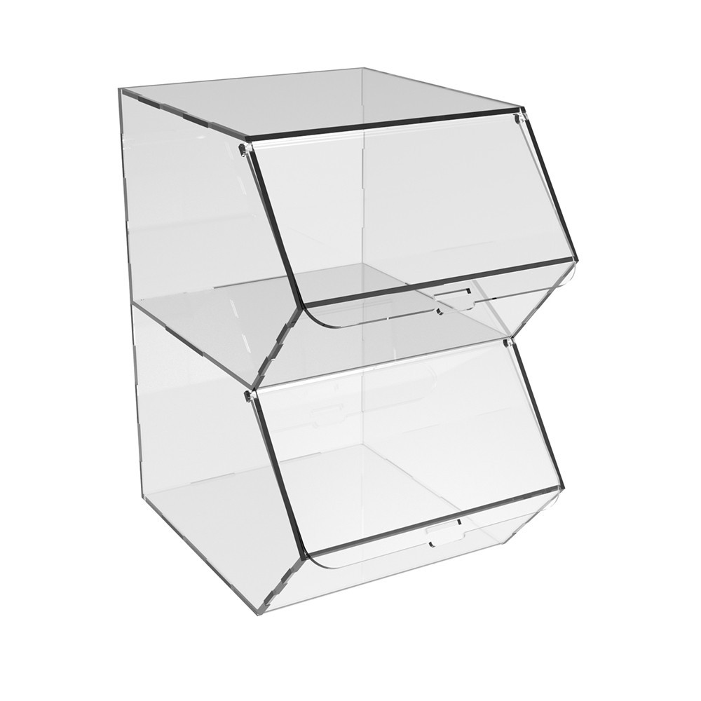 Диспенсер EKOSTAR вертикальный для мармеладов, снеков, орехов 2 ячейки Киев - изображение 3